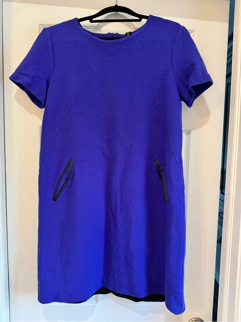 Marc Cain Shift Dress in Royal Blue